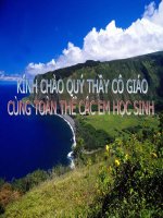 Tài liệu Bài 8: Tế bào nhận thức doc