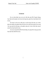 Xác định hàm lượng mangan di động trong đất tại phúc trạch   hà tĩnh 