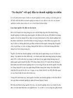 Tài liệu “Se duyên” với quỹ đầu tư doanh nghiệp tư nhân doc