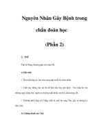Tài liệu Nguyên Nhân Gây Bệnh trong chẩn đoán học (Phần 2) pdf