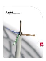 Tài liệu ADC KRONE - Catalogue - Cat 5e - Complete Solution 2006 pptx