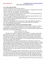 Tài liệu Đề cương ôn tập Ngữ văn 12 pdf