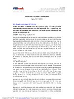 Tài liệu THÔNG TIN TÀI CHÍNH – NGÂN HÀNG Ngày 10-11-2008 Mức tăng dư nợ tín dụng ... pptx