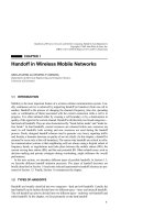 Tài liệu Sổ tay của các mạng không dây và điện toán di động P1 pdf