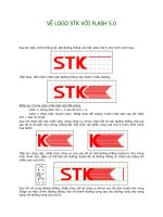 Tài liệu Vẽ logo STK với Flash 5 phần 2 docx