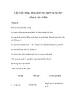 Tài liệu Cấp Giấy phép, năng định cho người lái tàu bay (thành viên tổ lái) pdf