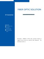 Tài liệu Datasheet - FO - Connector - ST connector doc