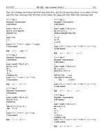 Tài liệu Bài Tập – Đọc Chương Trình C pptx