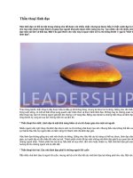 Tài liệu Thần thoại lãnh đạo docx