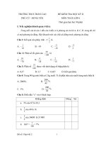 Tài liệu Bộ đề kiểm tra học kỳ toán lớp 6 đề 6 pdf