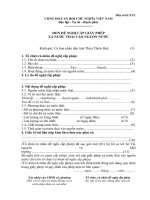 Tài liệu Đơn đề nghị cấp giấy phép xả nước thải vào nguồn nước ppt