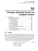 Tài liệu Adaptive lọc và phát hiện thay đổi P10 doc