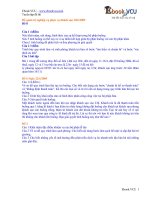 36 tuyen tap de thi dai hoc thuong mai ebook VCU bo de quan tri nghiep vu phuc vu khac san 