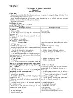 Tài liệu Giáo án lớp 4 - Tuần 29 ppt