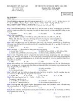 Tài liệu Đề Thi Hóa 835 Khối B 2008 doc