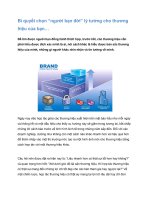 Tài liệu Bí quyết chọn “người bạn đời” lý tưởng cho thương hiệu của bạn… pptx