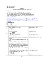 Bài giảng lớp 4 tuần 23 CKT - KNS( 3 cột )