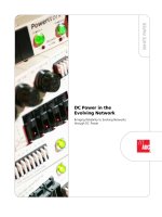 Tài liệu DC Power in the Evolving Network pptx