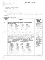 Bài giảng intensive exercise