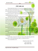 Nâng cao hiệu quả hoạt động bán hàng của công ty TNHH tiến đức (quảng nam 