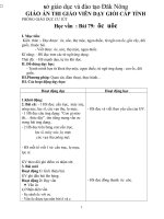 Bài giảng học vần ôc  uôc