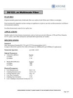 Tài liệu Datasheet - FO - Cable - MultiMode cable Specification pdf