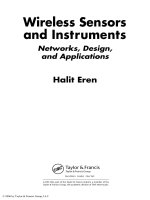 Tài liệu Wireless Sensors and Instruments P1 ppt