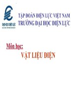 Tài liệu Phần 2 - SỰ PHÂN CỰC ĐIỆN MÔI docx