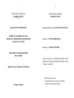 Nghiên cứu dao động cầu cảng thọ quang, thành phố đà nẵng khi chịu va đập của tàu thủy 