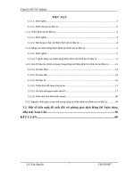 Giải pháp nâng cao chất lượng thẩm định tài chính dự án đầu tự tại phòng giao dịch đông đô GP bank 