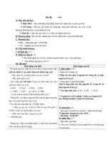 Tài liệu Giáo án hóa học : Oxit docx