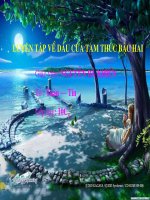 Gián án luyen tap ve tam thuc bac hai