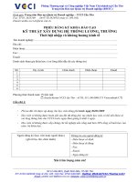 Tài liệu PHIẾU ĐĂNG KÝ KHÓA ĐÀO TẠO KỸ THUẬT XÂY DỰNG HỆ THỐNG LƯƠNG, THƯỞNG ppt