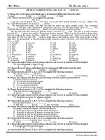 Bài soạn Bo de thi TN vao 10: De 19-20- Thi thu