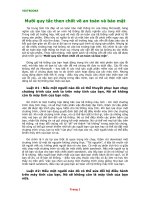 Tài liệu 10 quy tắc then chốt bảo vệ mạng doc