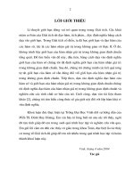 Giới hạn và đạo hàm của các hàm nhận giá trị trong không gian định chuẩn 