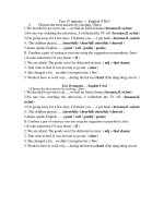 Gián án kiem tra 15 phut TA9 lan 3 hay