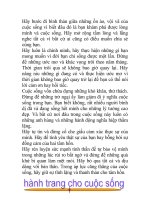 Tài liệu Hành trang cho cuộc sống ppt