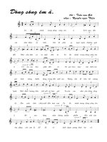 Tài liệu Bài hát dòng sông êm ả - Nguyễn Ngọc Thiện (lời bài hát có nốt) pdf