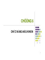 Tài liệu CHƯƠNG 6: CHỨC NĂNG ĐIỀU KHIỂN docx