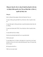 Tài liệu Đăng ký thuyền viên và cấp sổ danh bạ thuyền viên tàu cá (thuộc thẩm quyền của Chi cục Khai thác và Bảo vệ nguồn lợi thủy sản) pdf