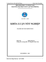 Hoàn thiện công tác kế toán hàng hóa tại công ty cổ phần đầu tư và xuất nhập khẩu thiết bị toàn bộ cửu long 