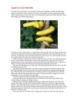 Bài soạn Sự tích Người con gái Thần Rắn