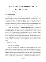 PHÂN TÍCH NHỮNG SAI LẦM TRONG CÔNG TÁC QUẢN TRỊ CỦA CÔNG TY TT