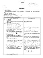 Gián án giáo án lớp 4 hay (bắc cạn)