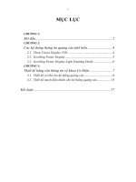 Đề tài thiết kế & thi công hệ thống thông tin quảng cáo 