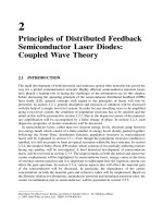 Tài liệu Laser điốt được phân phối thông tin phản hồi và các bộ lọc du dương quang P2 doc