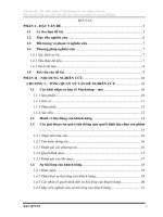 Xác định nhân tố marketing mix tác động chủ yếu đến sự hài lòng của sinh viên khi lựa chọn sản phẩm xe tay ga honda 