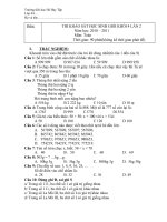 Tài liệu đề thi học giỏi khối 4 CKTKN