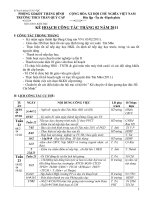 Tài liệu Kế hoạch công tác tháng 02 năm 2011